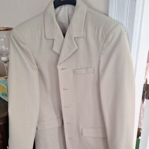 Boys Cream Blazer